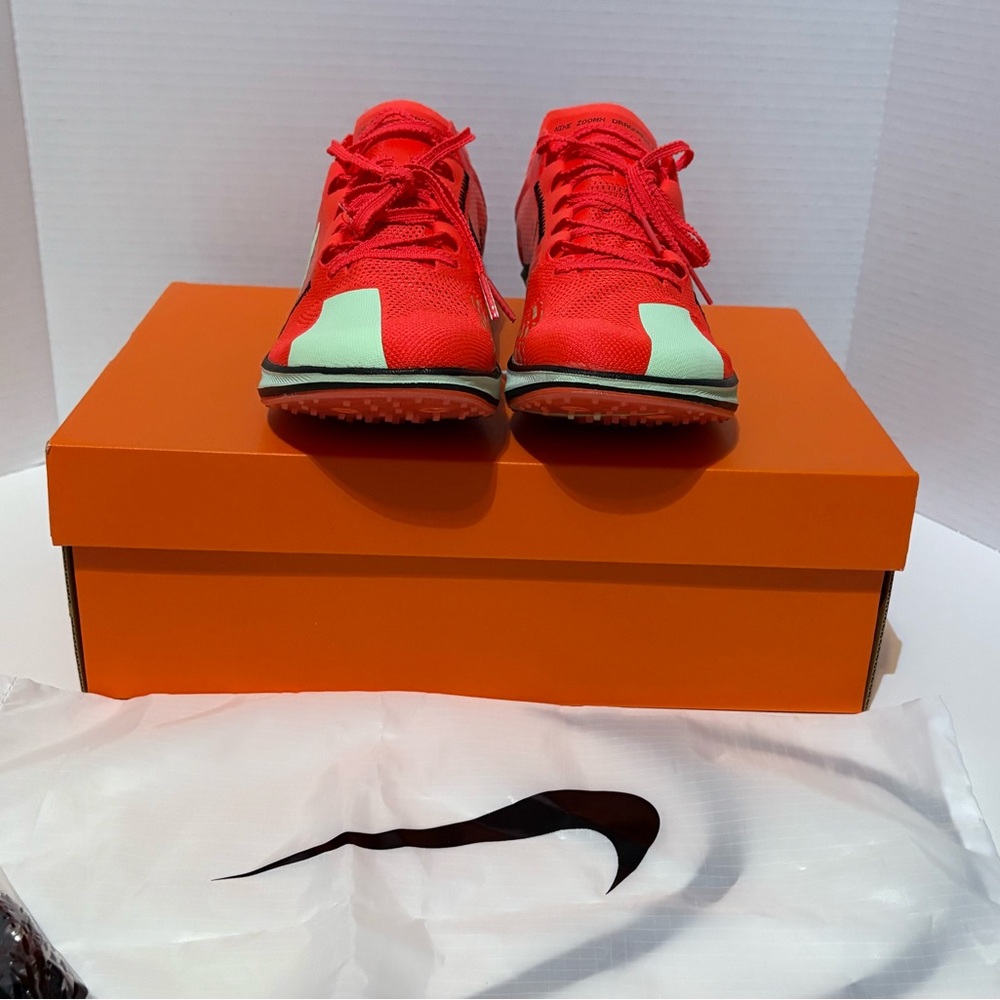 Nike ZoomX Dragonfly XC Cross Country Spikes Running Shoes Neon Red DX7992-600 - Picture 4 of 16